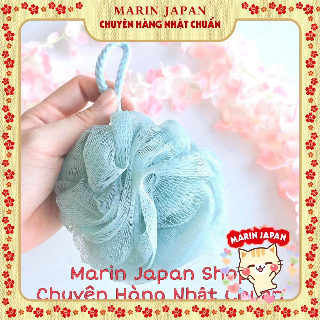 (Hàng Nhật) Bông tắm tạo bọt Lưới cọ kì ghét, làm sạch da lúc tắm mịn màng hàng Nhật Bản 1 chiếc