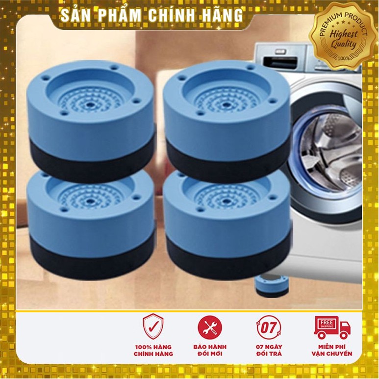 Combo 4 chân đế kê máy giặt chống rung chống ồn _ Hàng loại 1