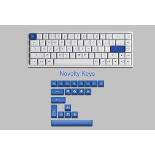 Bàn phím cơ AKKO 3068B Plus Blue on White