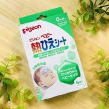 Dán hạ sốt Pigeon của NhậtCHÍNH HÃNG Ngăn ngừa co giật, an toàn đối với trẻ nhỏ, không gây kích ứng da