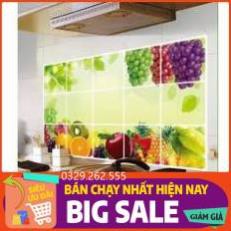 (FreeShip) (Cỡ Lớn) MIẾNG DÁN BẾP GA CÁCH NHIỆT CHỐNG DẦU MỠ - CÓ DECAL