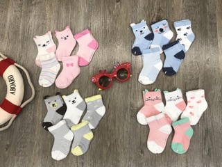 Sét 5 Đôi Tất Lưới Cho Bé Loại Cổ Cao Cho Bé Trai Bé Gái