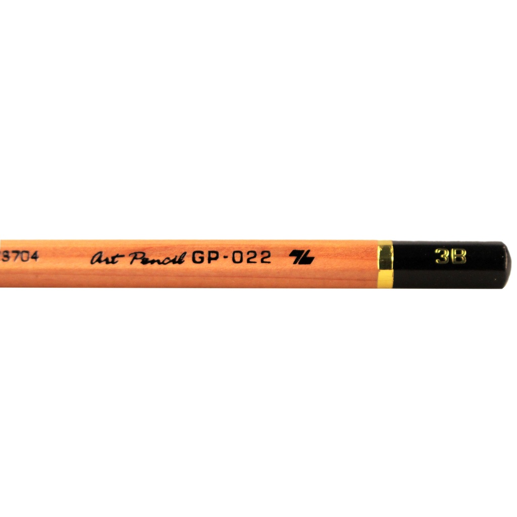 Bút Chì Gỗ 3B Art Pencil Thiên Long GP-022 - Thân Nâu