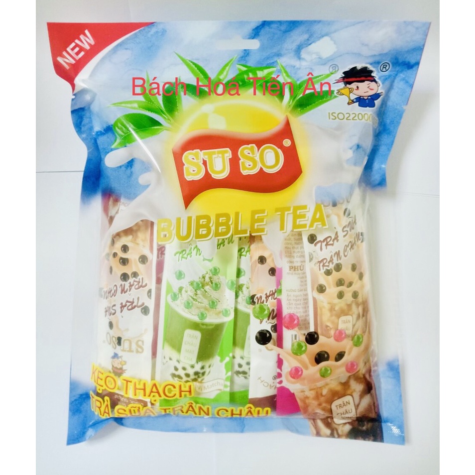 Thạch Suso Mix Nhiều Vị Trái Cây Túi 800g