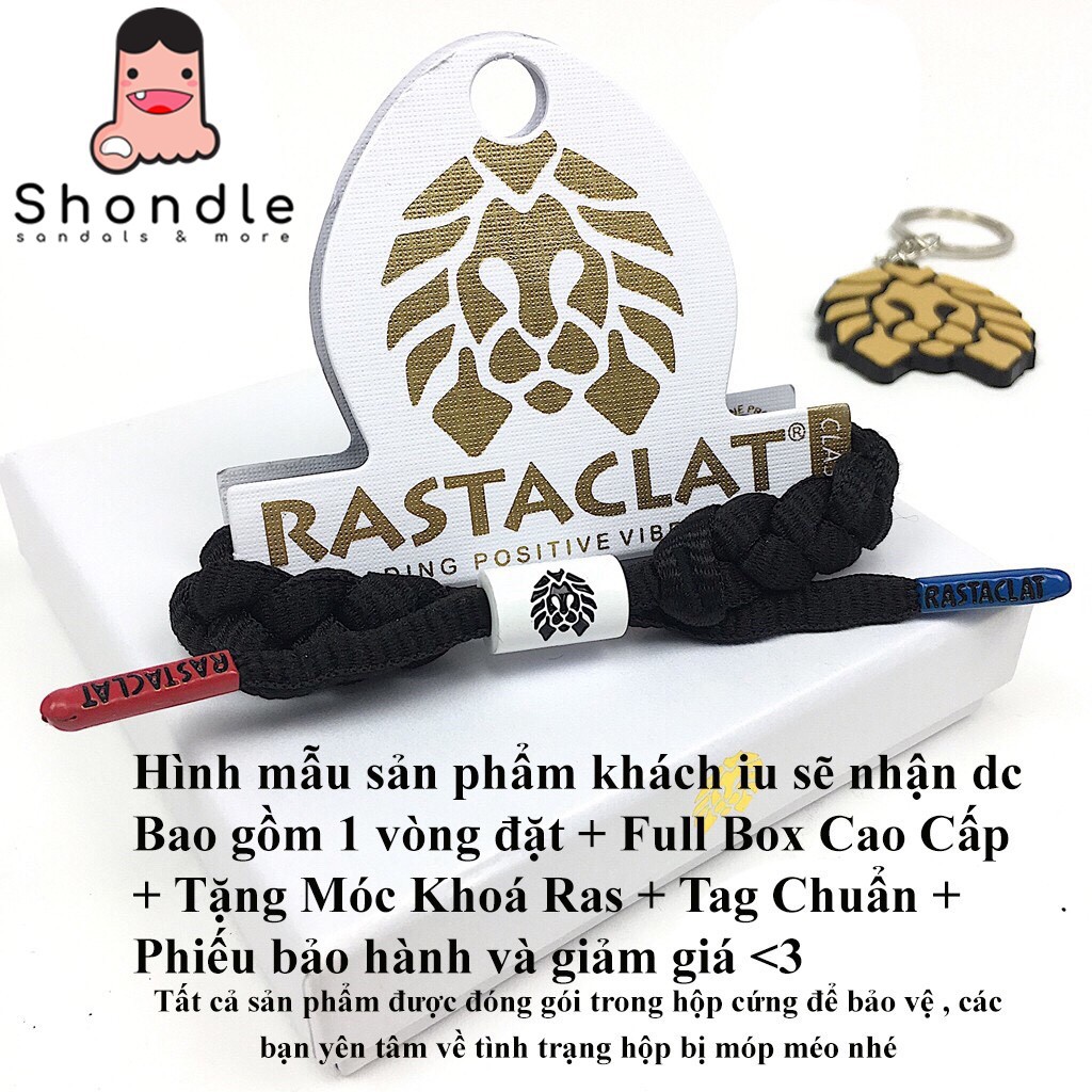 Vòng tay Rastaclat [Box Cao Cấp + Tag Chất][Hình Thật] - VR092