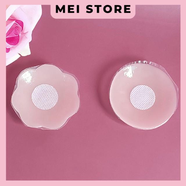Miếng dán ngực silicon hộp sắt (5 đôi)