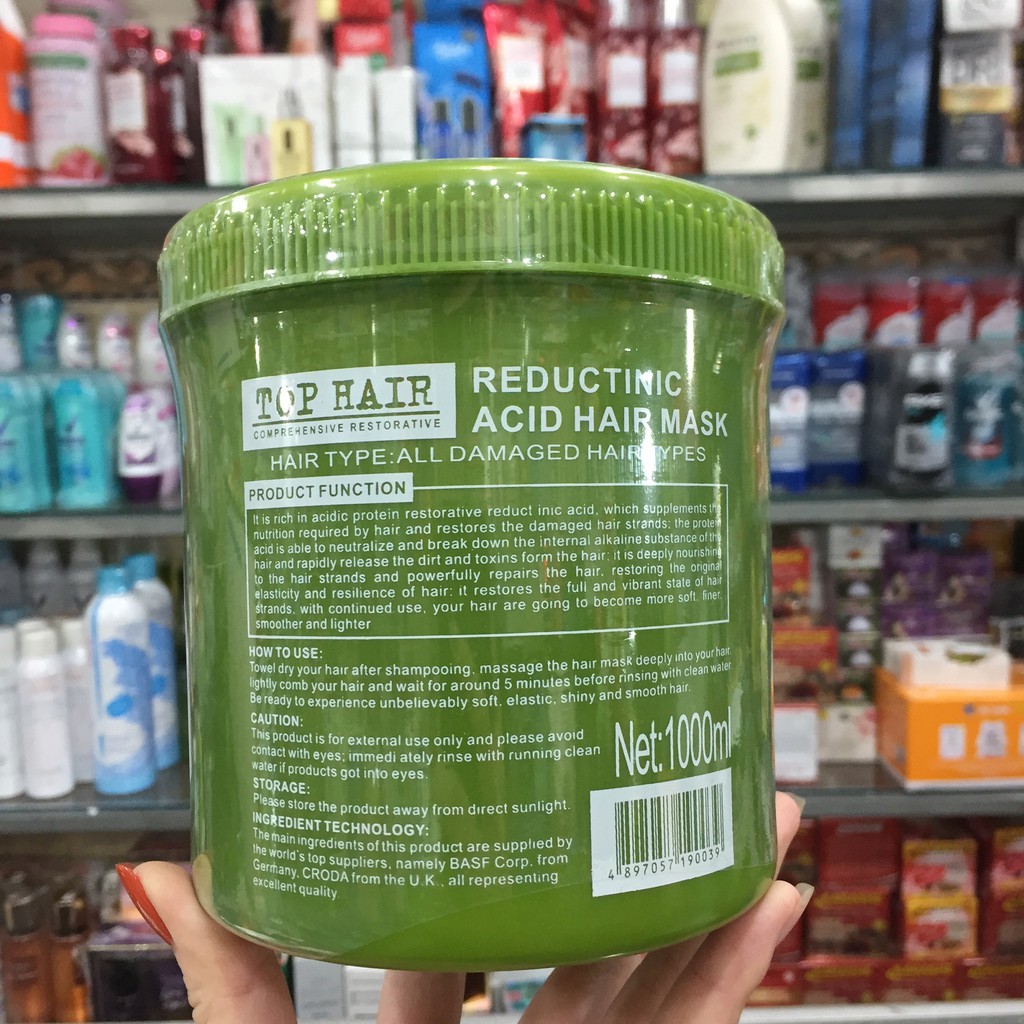 Kem ủ-hấp tóc Tophair phục hồi siêu mượt 1000ml top hair