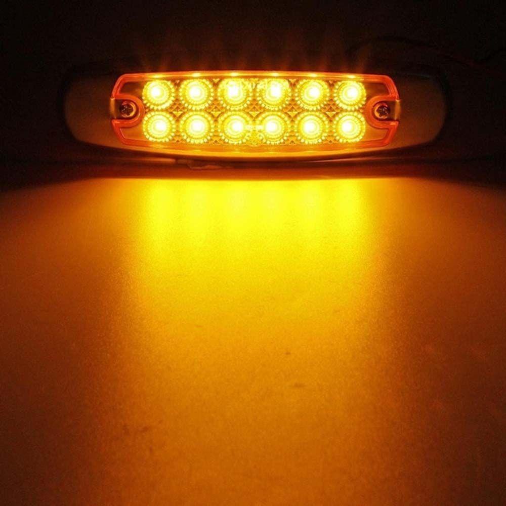 Đèn Tín Hiệu Màu Trắng 24V Dành Cho Xe Hơi / Tàu Thuyền