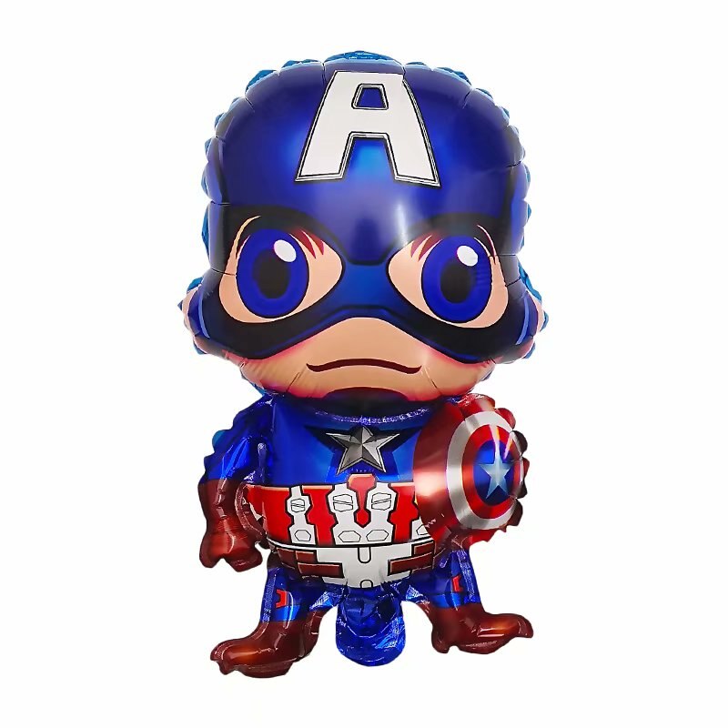 1 Bong Bóng Lá Nhôm Hình Siêu Anh Hùng Hoạt Hình Avenger Người Nhện Helium Globos Trang Trí Tiệc Sinh Nhật Cho Bé