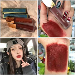 Full màu-Son Kem Lì Black Rouge màu 26 nâu đỏ pha cam son blackrouge a26