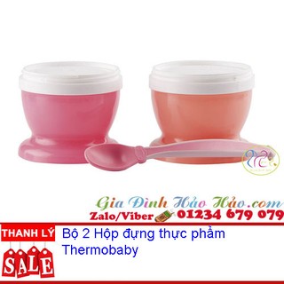 Bộ 2 Hộp đựng thực phẩm Thermobaby