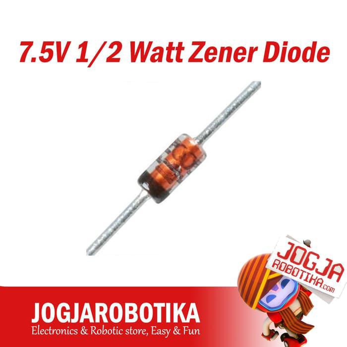 Đi Ốt Zener 7.5v 0.5 Watt Chuyên Dụng