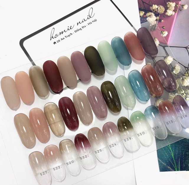 Sơn thạch BNS tông màu Hàn Quốc - 15ml