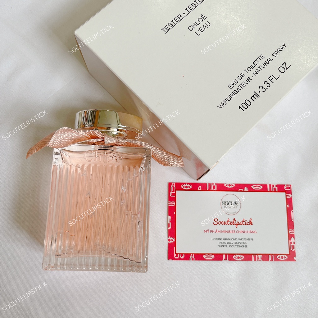 Nước hoa TESTER Nữ Chloe EDP - Bản L'eau Eau De Parfum 75ml 100ml