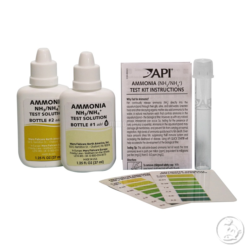 API - AMMONIA NH3 / NH4 Test Kit | Bộ Test Nhanh NH3/NH4 Cho Bể Cá Thuỷ Sinh