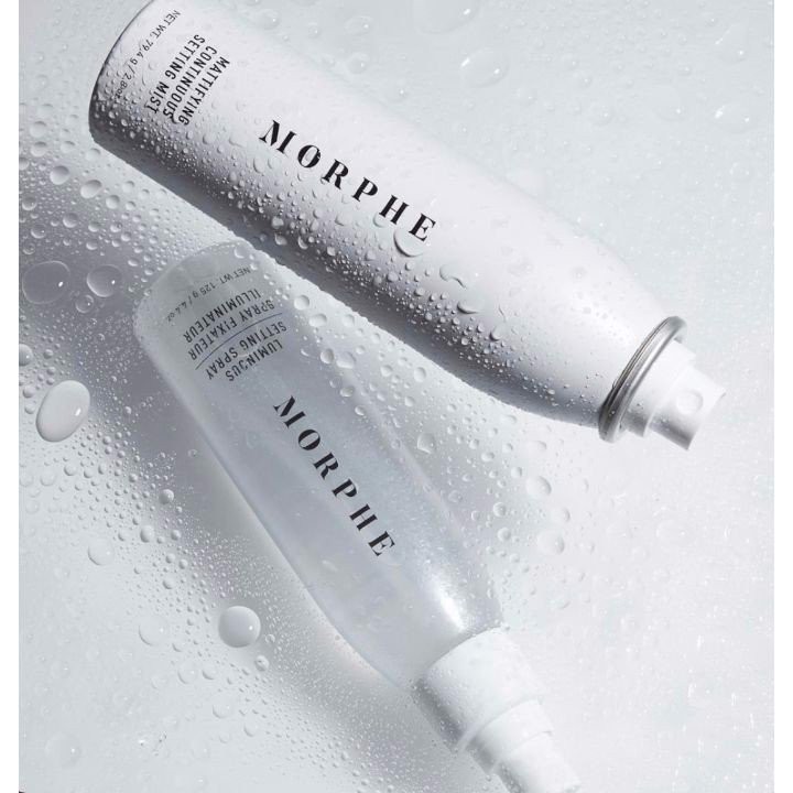 Xịt giữ makeup Morphe Mattifying Continuous Setting Mist Bunny Beauty hàng đủ bill