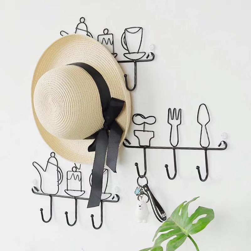 Móc treo đồ hình vật dụng nhà bếp siêu đáng yêu