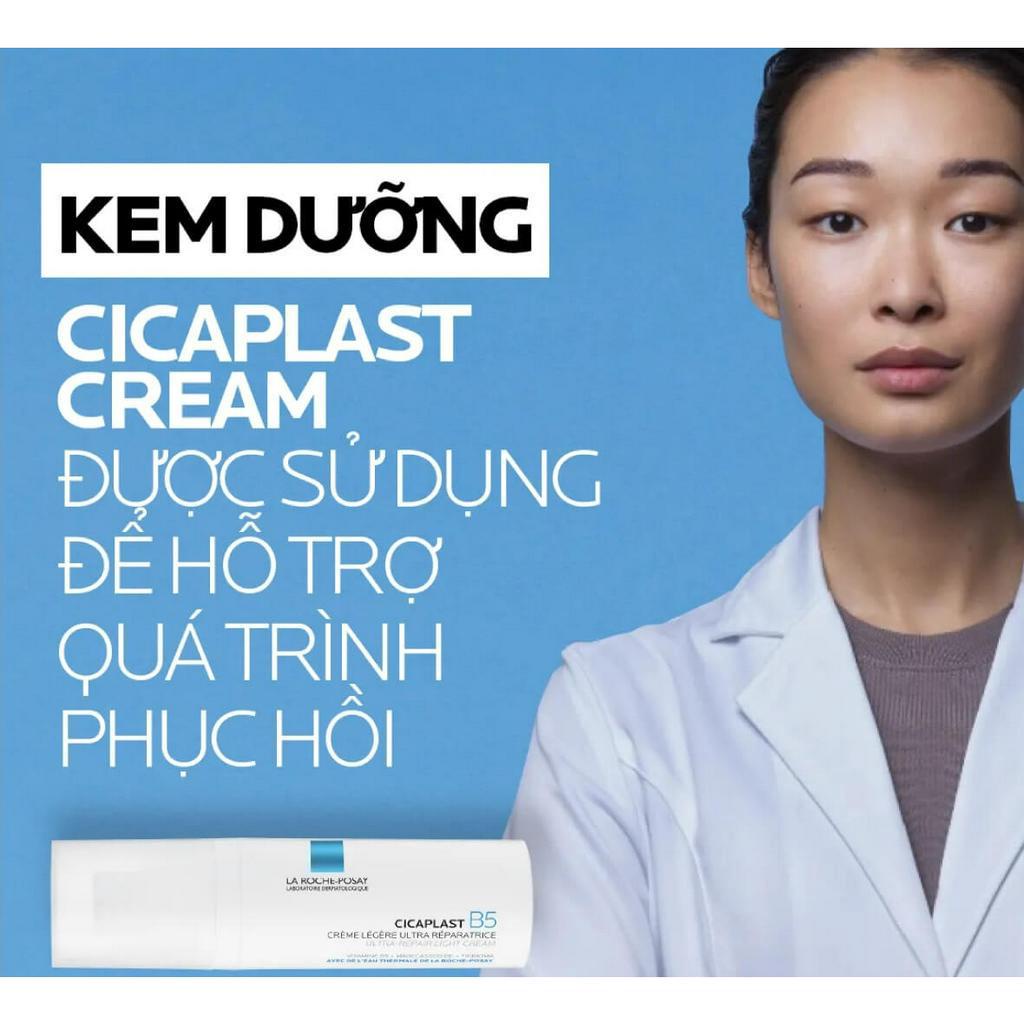 Kem Dưỡng Cấp Ẩm, Làm Dịu, Phục Hồi Da La Roche-Posay Cicaplast B5 Ultra-Repair Light Cream