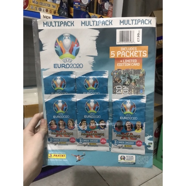 [ Multi pack ] Panini Adrenalyn UEFA Euro 2020