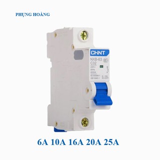 Aptomat CHINT - MCB NXB-63 1P 10A 16A 20A 25A