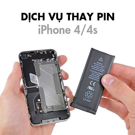 pin điện thoại iphone 4 chính hãng