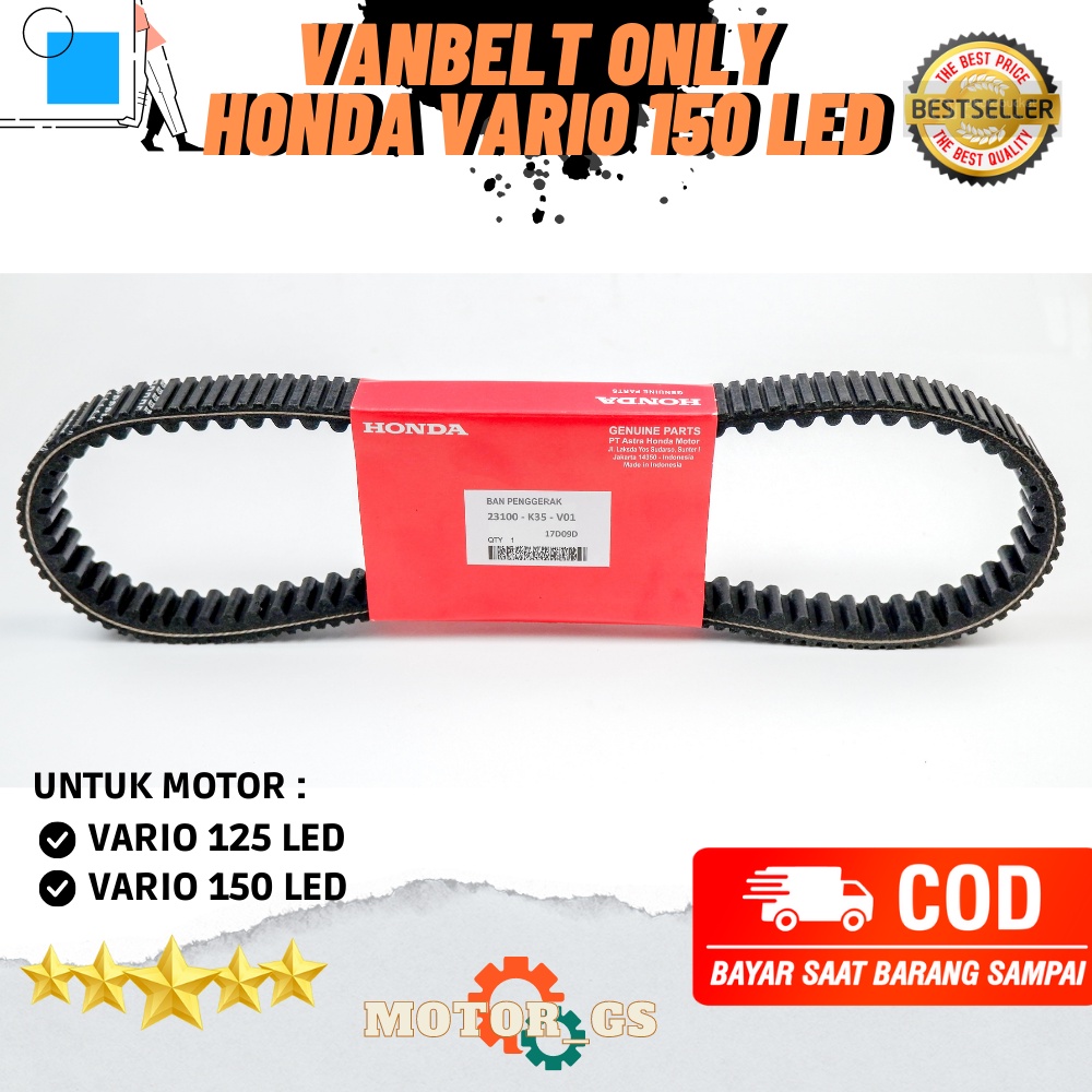 Đèn LED Dây Vanbelt K35 Honda Vario 125 150 LED Vario 125 Vario 125 150 LED Vanbelt Vario 125 & 150 LED - 23100-K35-V01
