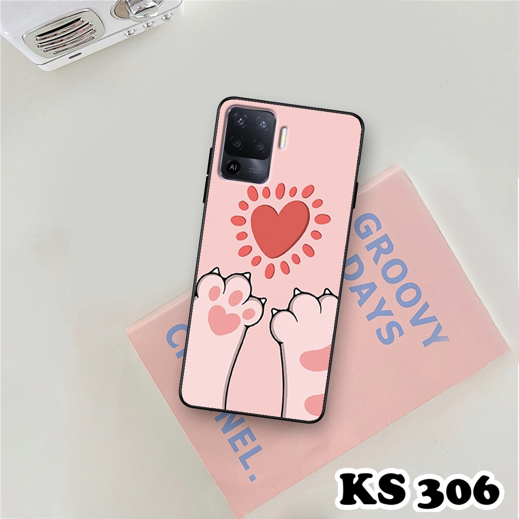 Ốp lưng Oppo A94 - Oppo A94 5G - Ốp in hình LoveCat - Chất liệu TPU siêu bền