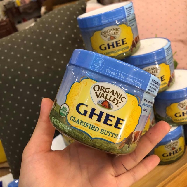 Bơ Ghee hữu cơ cho bé ăn dặm Đức Organic Valley