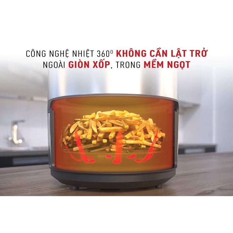 NỒI CHIÊN KHÔNG DẦU TEFAL EY201D15 4,2L