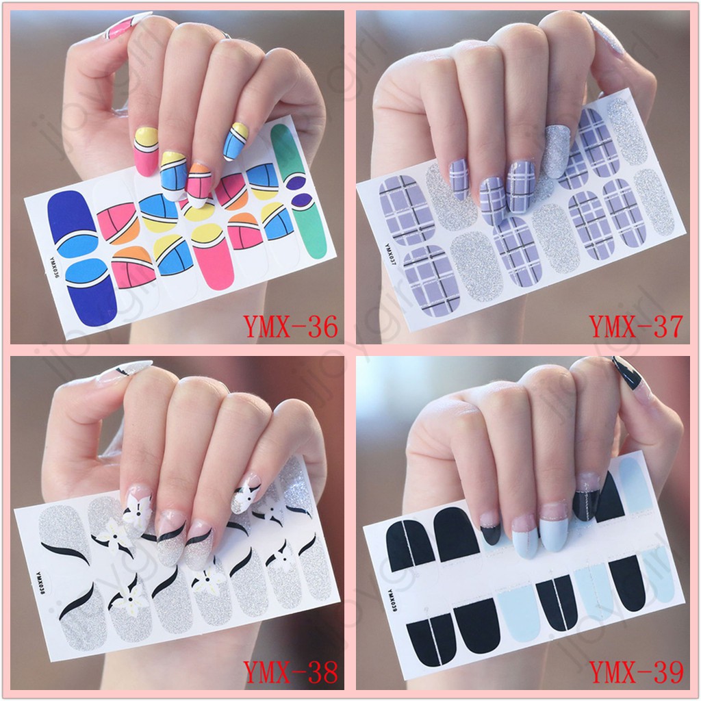 [Hàng mới về] Miếng dán móng tay không thấm ngộ nghĩnh độc đáo