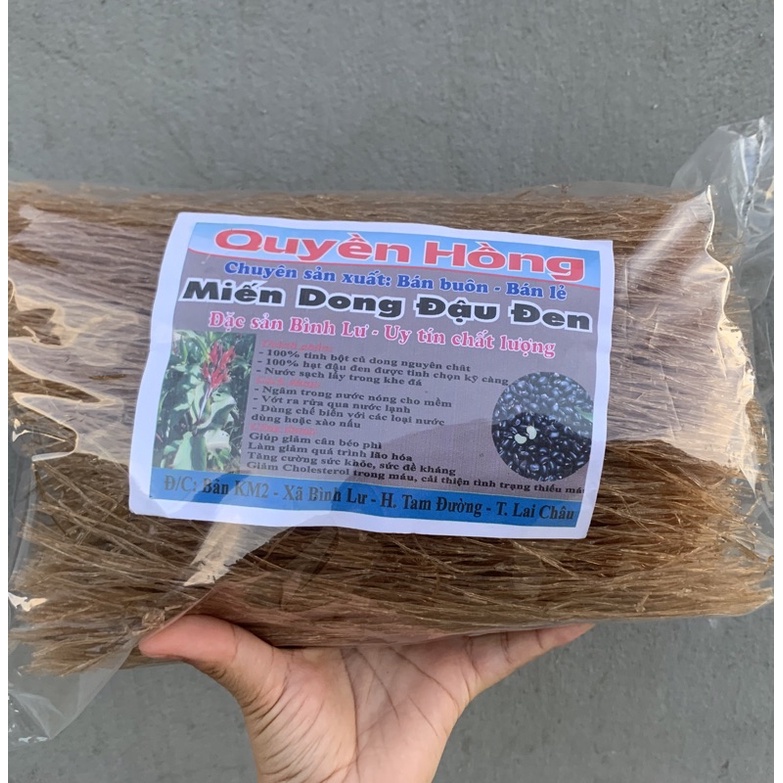 [COMBO 2kG ] Miến dong đậu đen [ Sự Kết Hợp Hoàn Hảo Của Bột Dong Và Nước Đậu Đen ]