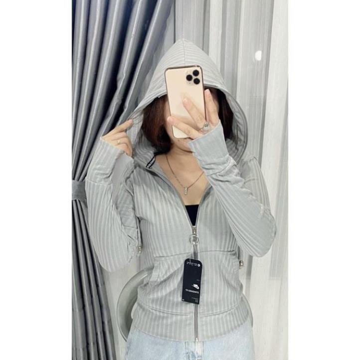 . Áo chống nắng thun gân hot nhất 2022, sành điệu, thời trang mùa hè DNT56 . - Hàng mới về