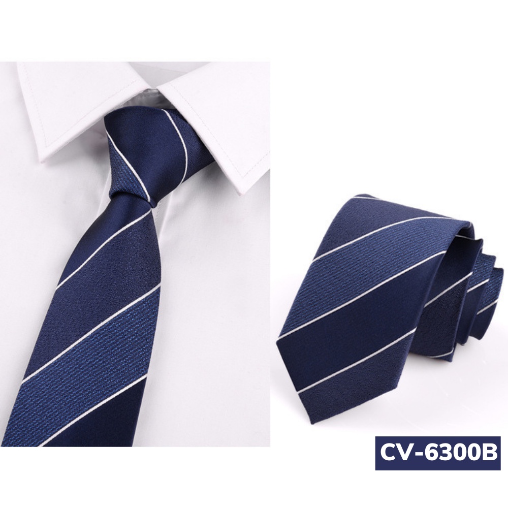 {BST} Cà vạt nam bản nhỏ 6cm thắt sẵn khóa kéo cao cấp, cravat phong cách Hàn Quốc