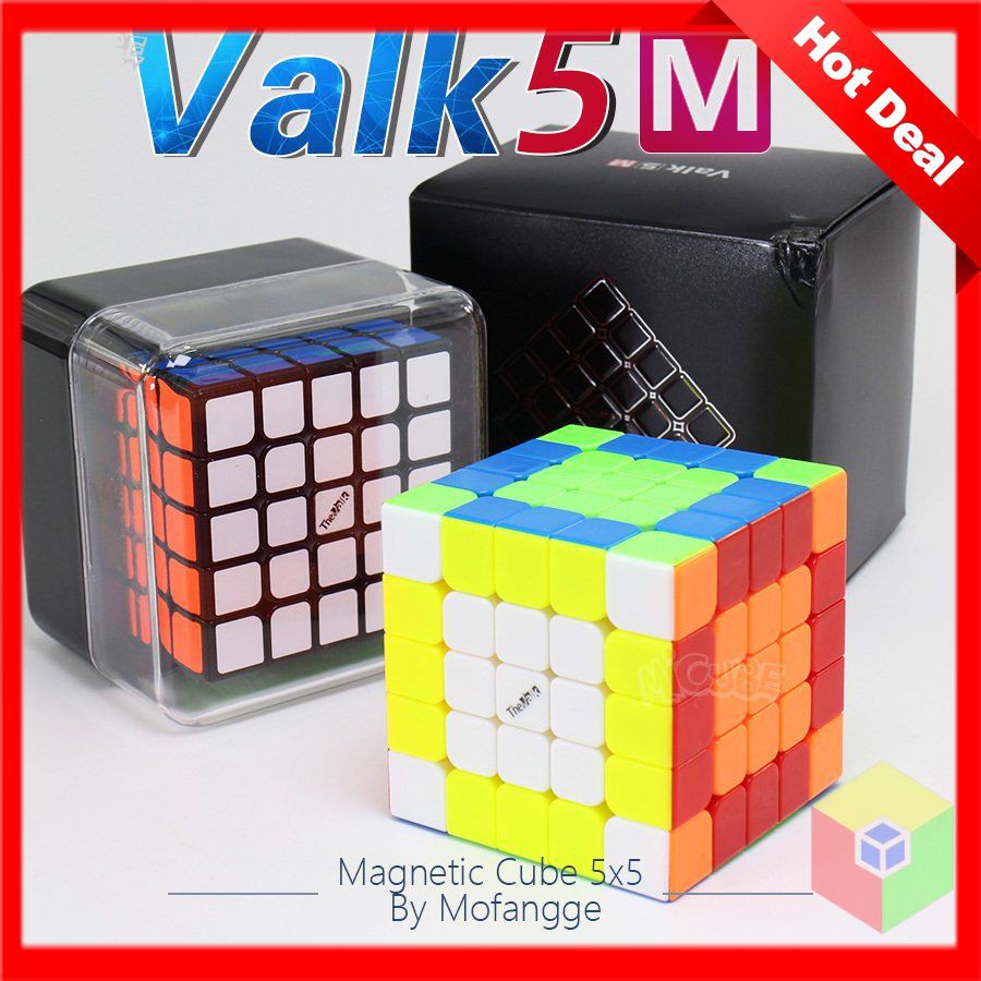 Rubik cao cấp 5x5x5 QiYi Valk 5 M (Hãng Mod) HNT Cubing