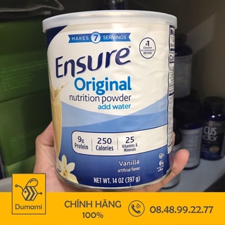 Sữa bột EnSua Original Nutrition Powder 397g của Mỹ