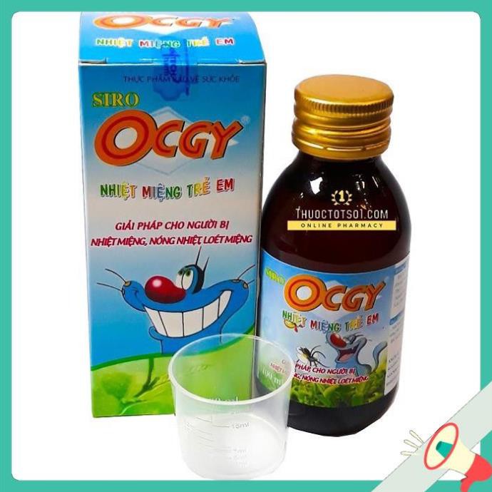 Siro Ocgy tăng đề kháng, giải nhiệt – Giải pháp cho người đề kháng kém, bị nóng miệng, nhiệt miệng, loét miệng