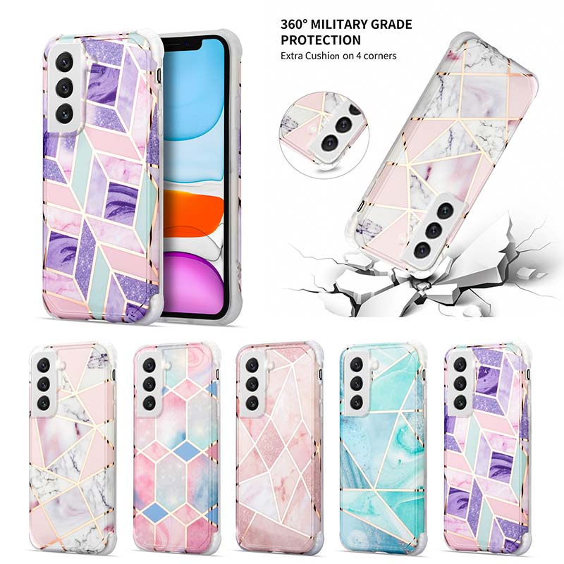 Ốp Điện Thoại TPU Mềm Linh Hoạt Họa Tiết Đá Hoa Cương Cho Samsung S22 S21 Plus S22 Ultra S20 FE S21FE