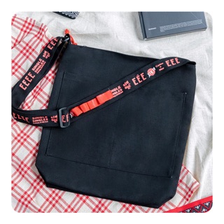 Túi vải canvs đeo chéo in  SINGLẾ - May’s Tote Bag