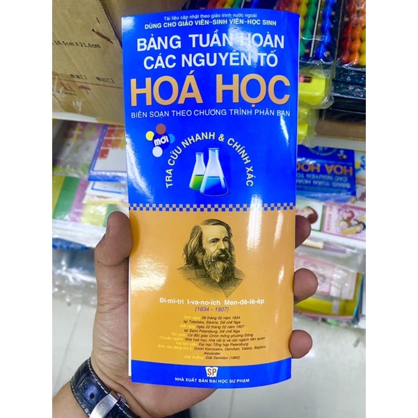 Bảng tuần hoàn các nguyên tố trong hóa học, tra cứu nhanh chính xác