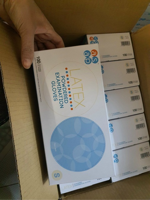 Freeship HN-COMBO 5 Hộp(250 đôi) -Găng Tay Găng Khám HM Gloves , Topcare, ... và một số hãng size SX,S,M,Lcó bột | BigBuy360 - bigbuy360.vn