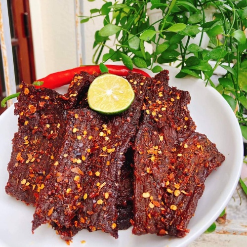 Gia vị bò khô, bò khô, nước sốt, BOHO Food, gia vị, sốt ướp làm bò khô, ăn liền, lò nướng, 1 chai 350g cho 1.2kg thịt