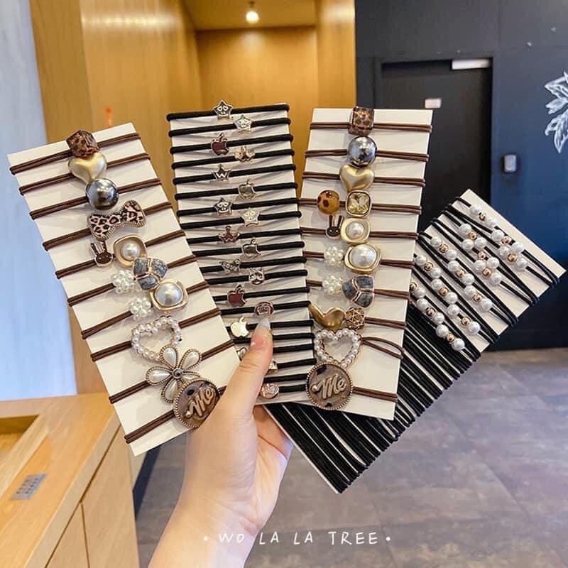 Set 60 Dây Buộc Tóc 59K