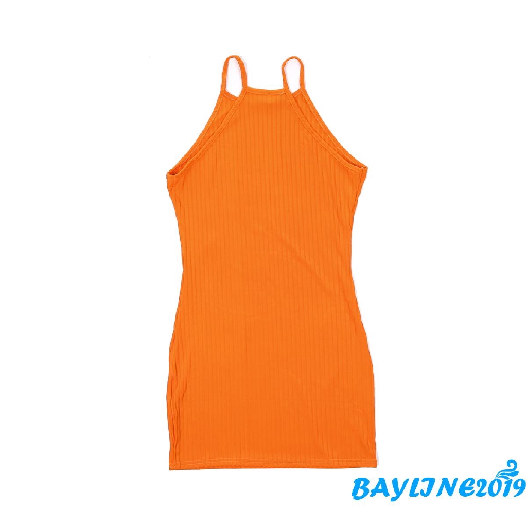 Đầm nữ không tay vai dây thời trang quyến rũ