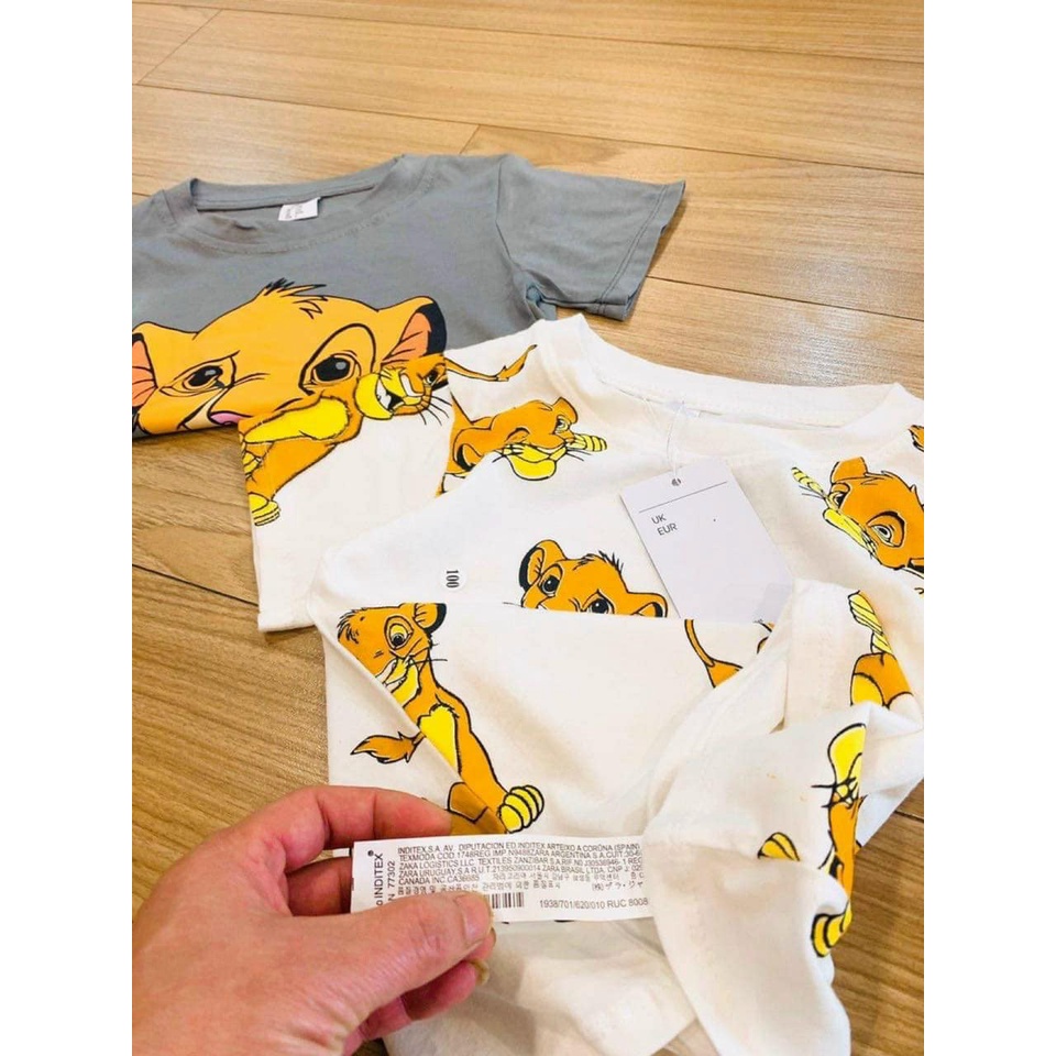 Áo thun bé trai gái Set 2 phông cộc ngắn tay chất cotton 4 chiều mềm mịn hàng cao cấp JIMADO E2.055.110