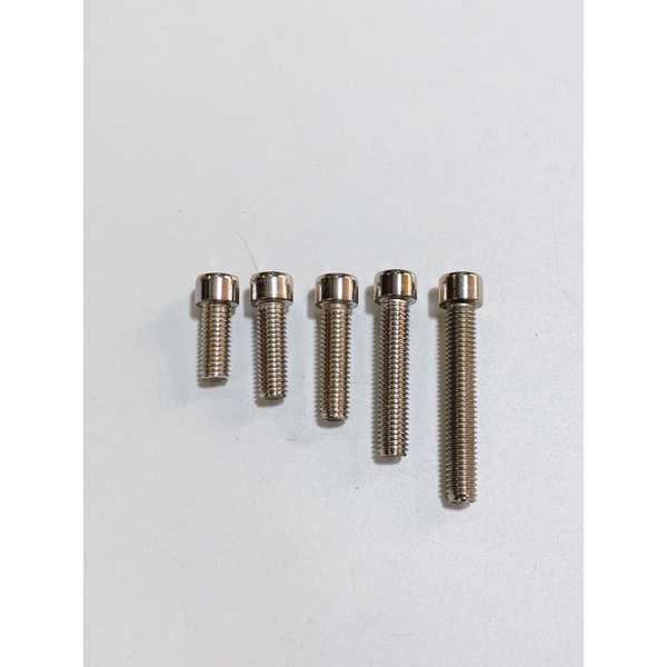 Ốc bulong 8li 8li20 8li25 8li30 8li40 8li50 inox đầu lục giác chìm không gỉ sáng bóng thông dụng mọi loại xe