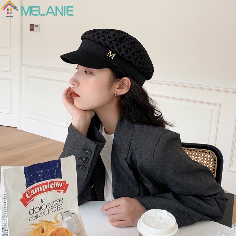 Mũ Beret Kiểu Cổ Điển Thời Trang Phong Cách Anh Quốc / Ấm Áp Cho Nữ