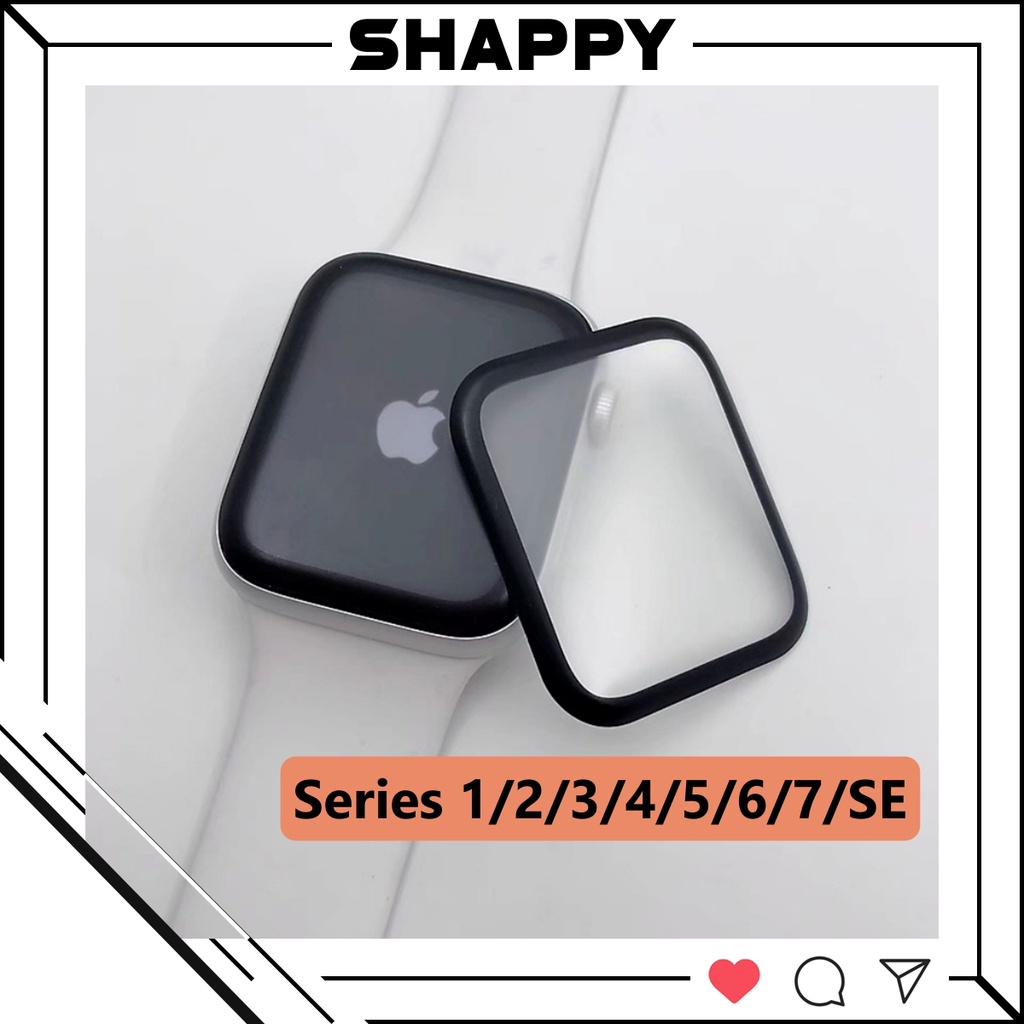 Cường Lực Apple Watch Nano Dẻo Nhám Chống Vân Tay Series 1/2/3/4/5/6/7/SE Size 38/40/42/44/41/45MM [Shappy Shop]