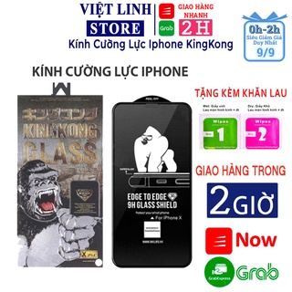 Kính cường lực kingkong iphone, dán cường lực KingKong dành cho iphone 6, 6s plus, 7 plus ~> PROMAX - Việt Linh Store