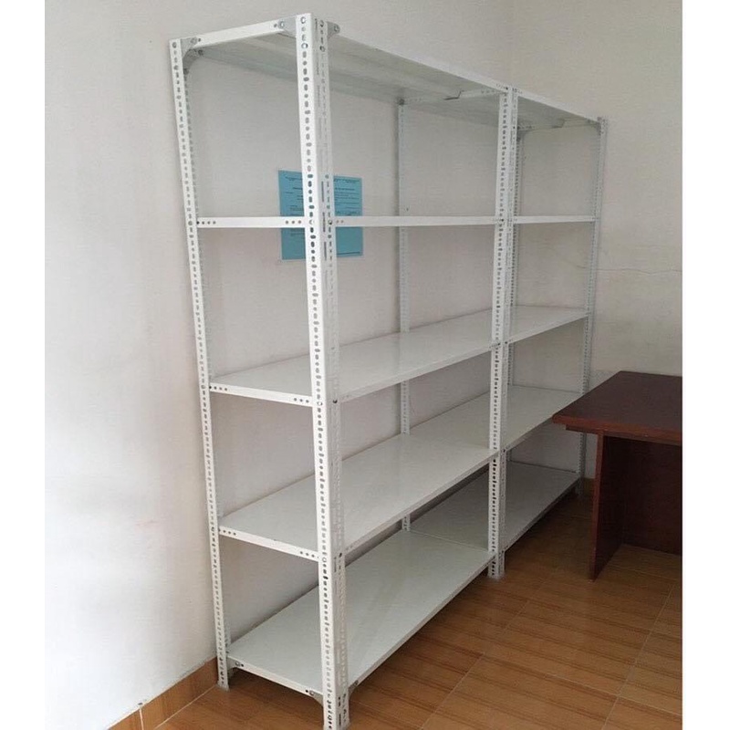 [Rẻ Vô Địch] Kệ sắt v lỗ đựng đồ đa năng 5 tầng: Cao 2m x Dài 1m2 x Rộng 30cm