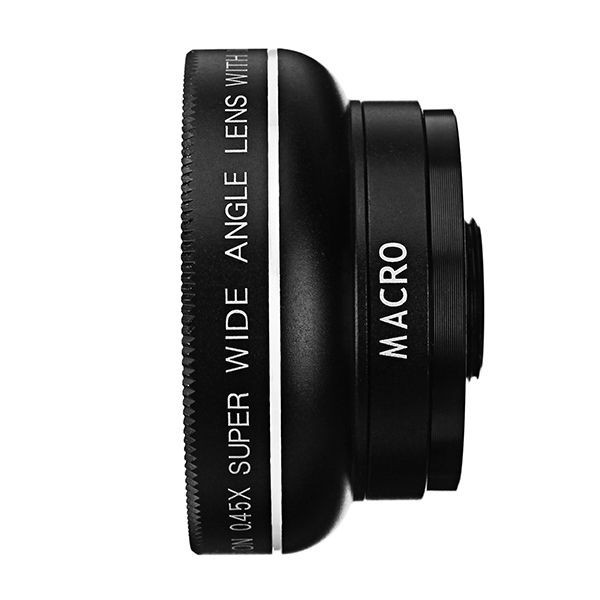 ✣Bộ ống kính,lens apexel chụp ảnh cho điện thoại 2 in 1, góc rộng và macro,APL-0.45WM